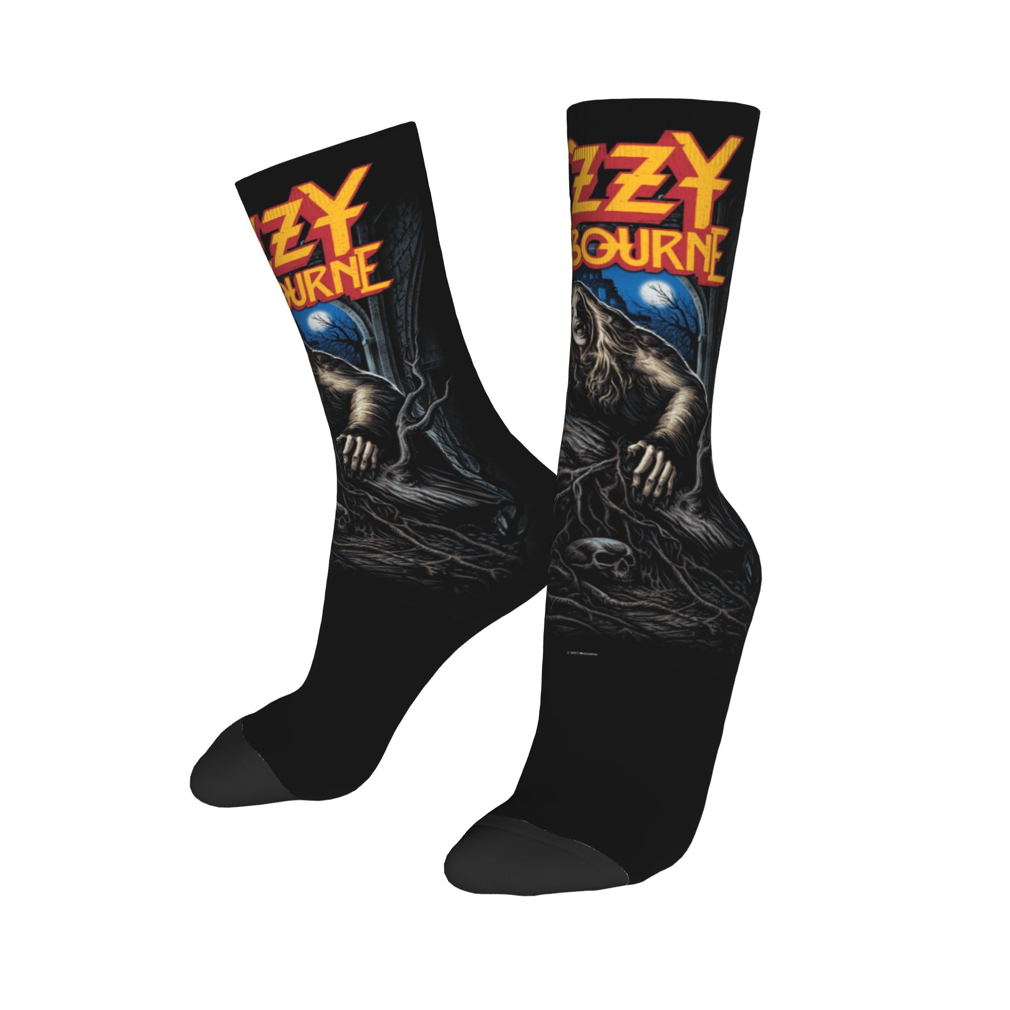 Custom Ozzy Osbourne Prince Of - Dress Sock Men avaliação e preço