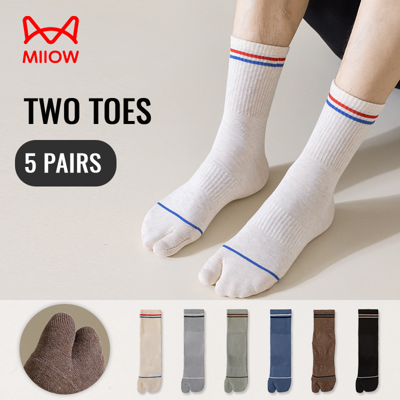 MiiOW Japanese Tabi Socks Spli - Toe Sock Split avaliação e preço