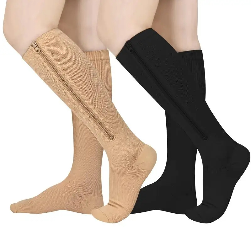 1 Pair Medical Zipper Compress - Compression Sock Medical avaliação e preço