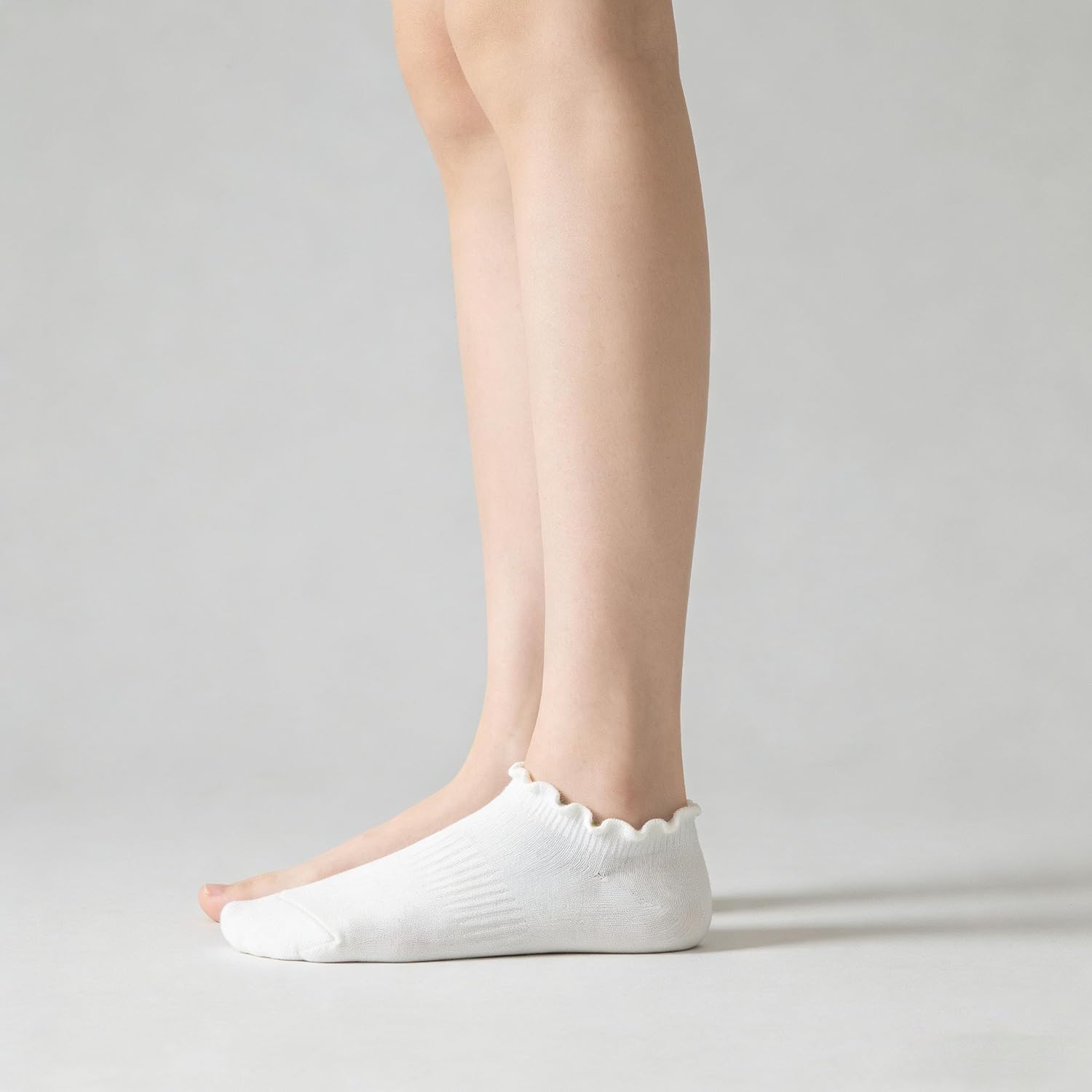 Cute Ruffle Ankle Socks for Wo - Silk Sock Bamboo avaliação e preço