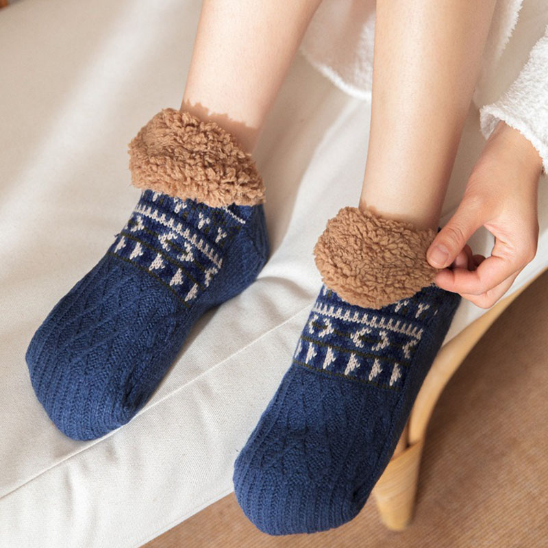 Women Men Fall And Winter Floo - Grip Sock Yoga avaliação e preço