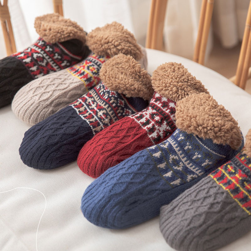 Women Men Fall And Winter Floo - Grip Sock Yoga avaliação e preço