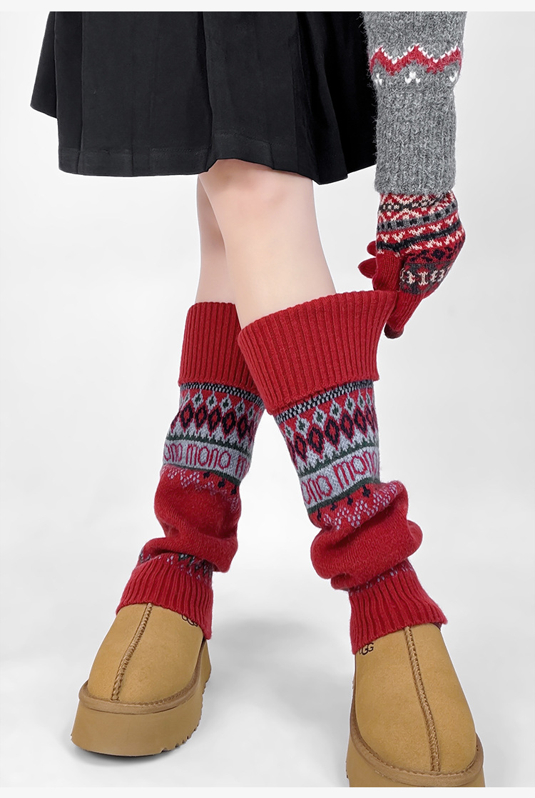 New Women's Knitted Leg Warmer - Boot Sock Slouchy avaliação e preço