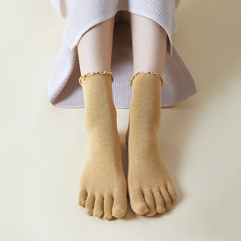 1 3 5 Pairs Women's Five Finge - Toe Sock Split avaliação e preço