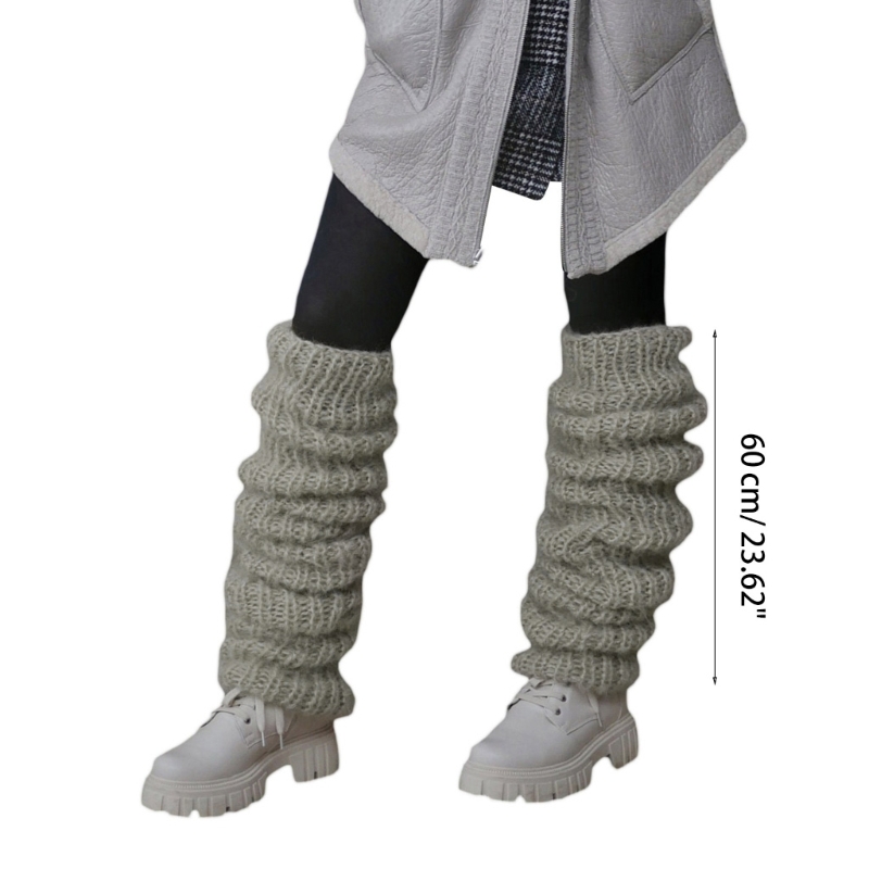 Women Winter Chunky Crochet Kn - Boot Sock Slouchy avaliação e preço