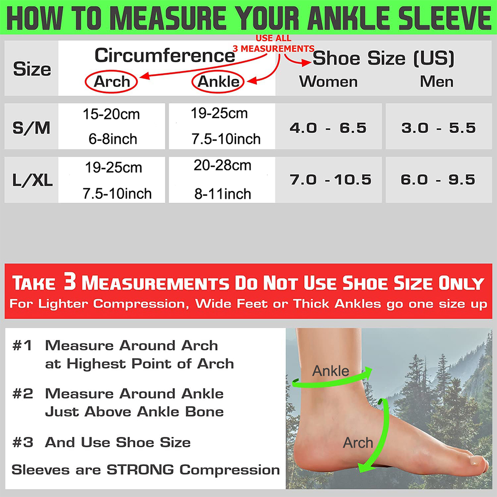 2PCS Sport Ankle Brace Compres - Ankle Brace Sock avaliação e preço
