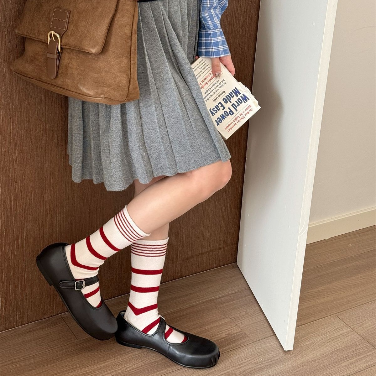 SP&CITY Korean Winter Striped  - Silk Sock Bamboo avaliação e preço