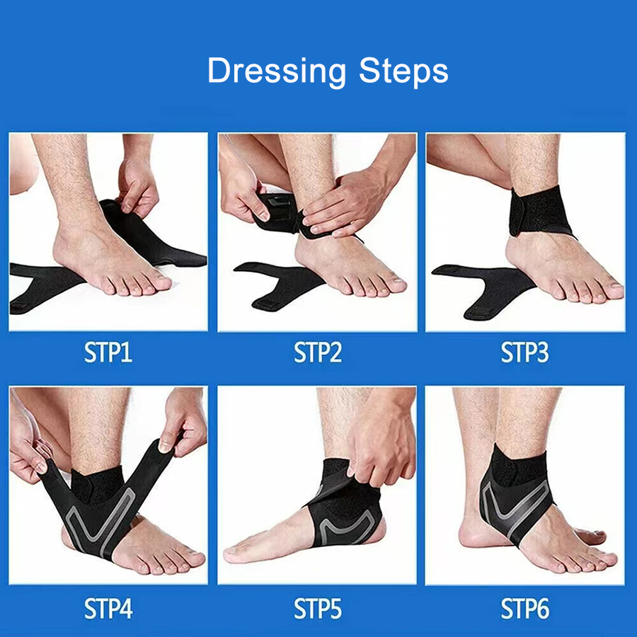 1 Pc Ankle Brace Support Compr - Ankle Brace Sock avaliação e preço