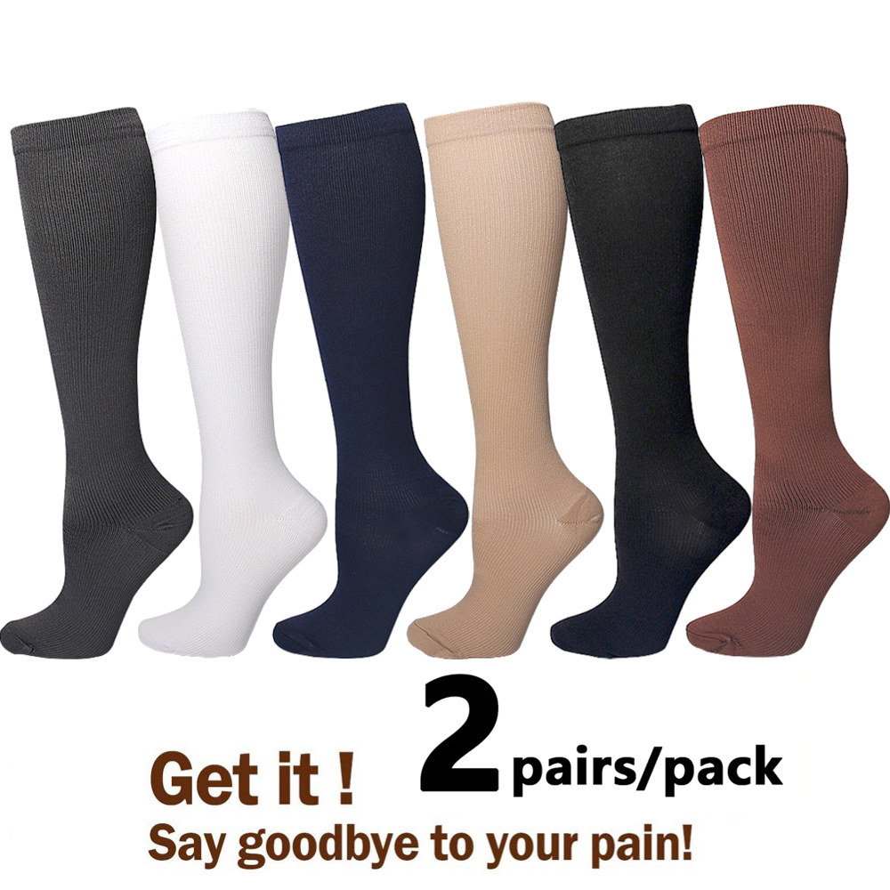 2Pairs Compression Socks Runni - Compression Sock Medical avaliação e preço
