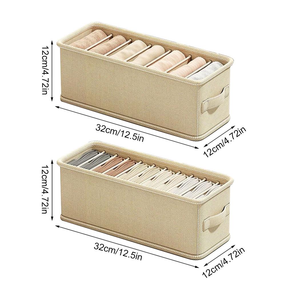 6/7 Grids Drawer Organizer Bra - Sock Organizer Tray avaliação e preço