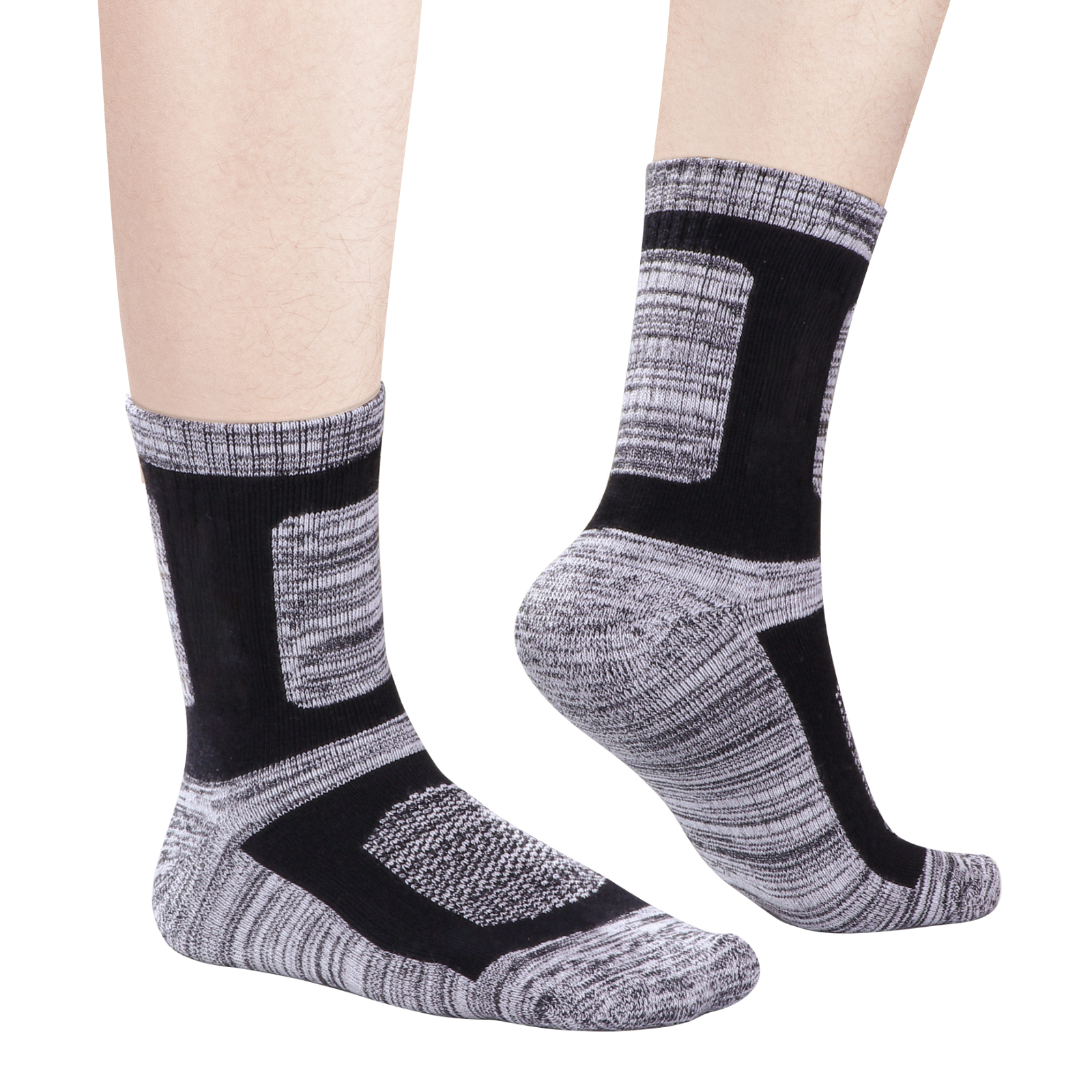 YUEDGE Mens Moisture Wicking C - Cotton Crew Sock Pack avaliação e preço
