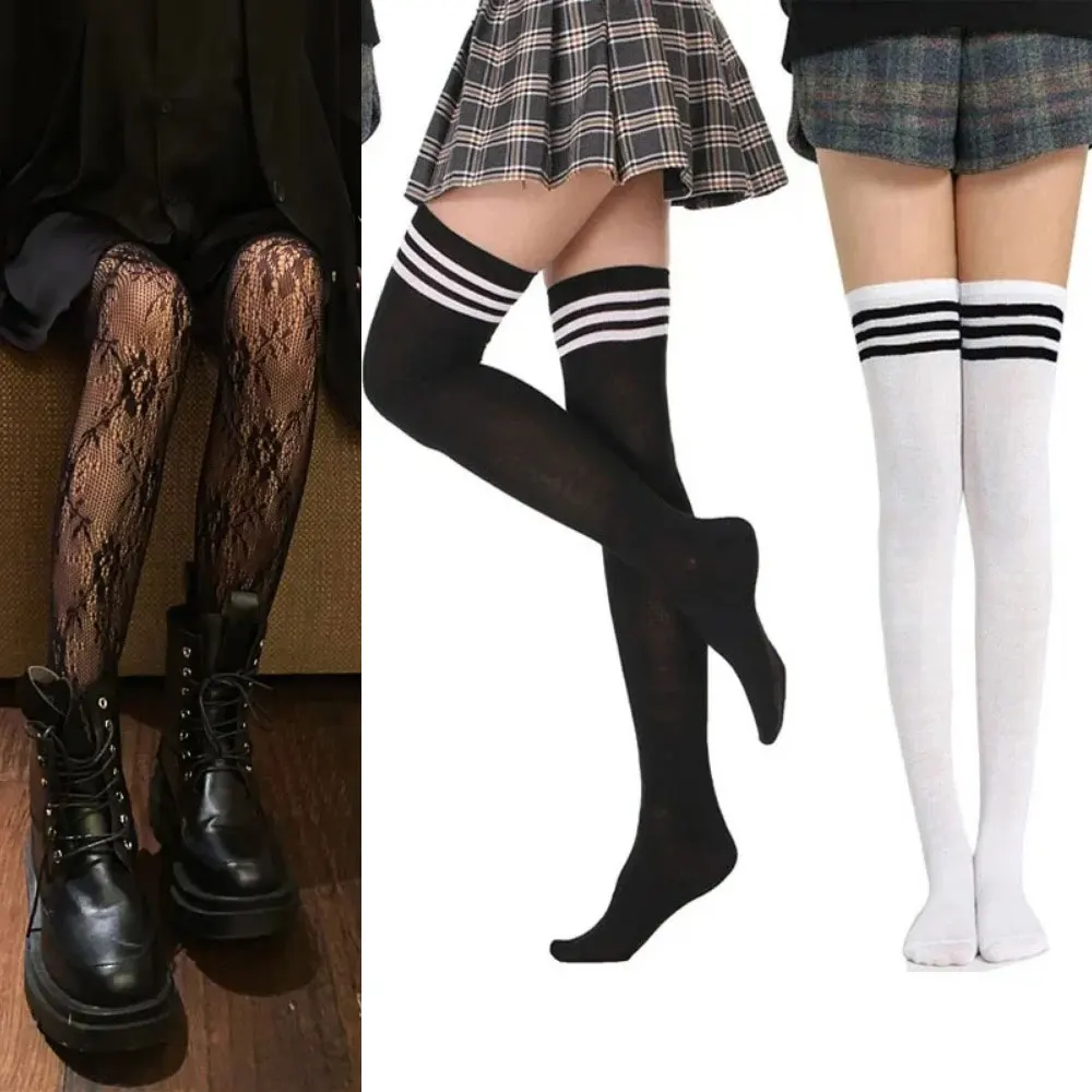 Fishnet Stockings Black Tights - Tights Pantyhose Sheer avaliação e preço