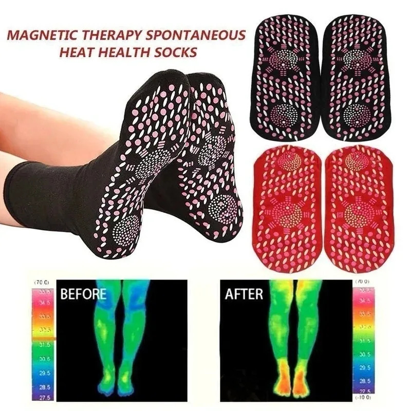 6/3/1pairs Tourmaline Self-Hea - Thermal Sock Winter avaliação e preço
