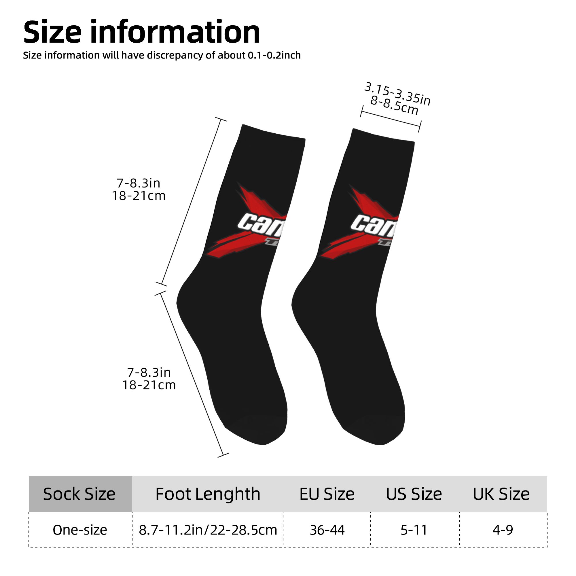 Custom Can-Am Mens Crew Socks  - Dress Sock Men avaliação e preço