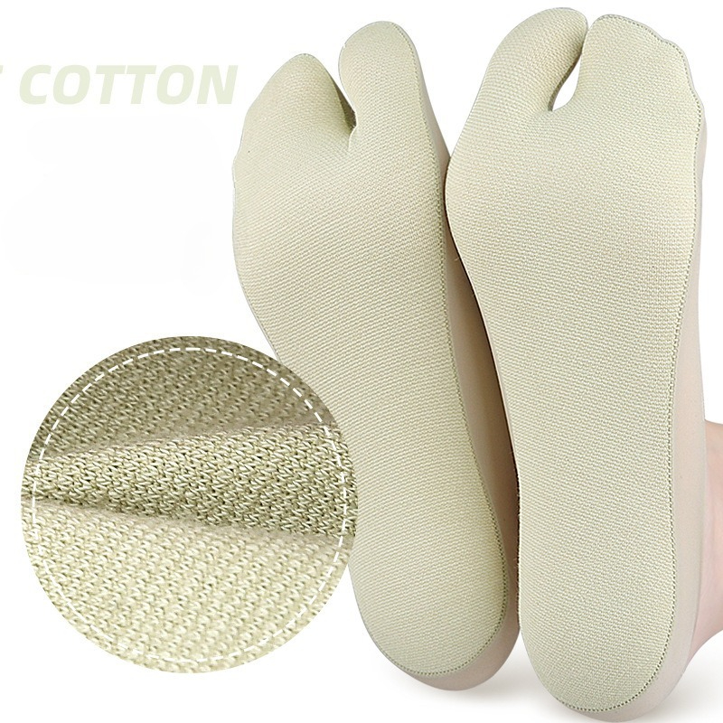 A pair of summer thin ice silk - Toe Sock Split avaliação e preço