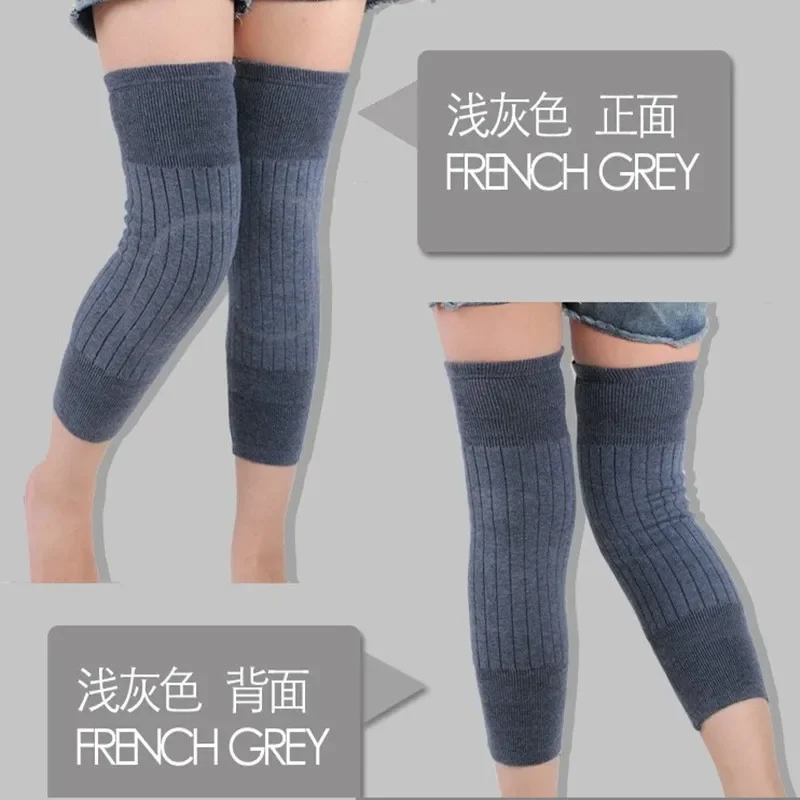 Cashmere Wool Knee Pads Sleeve - Wool Hiking Sock avaliação e preço