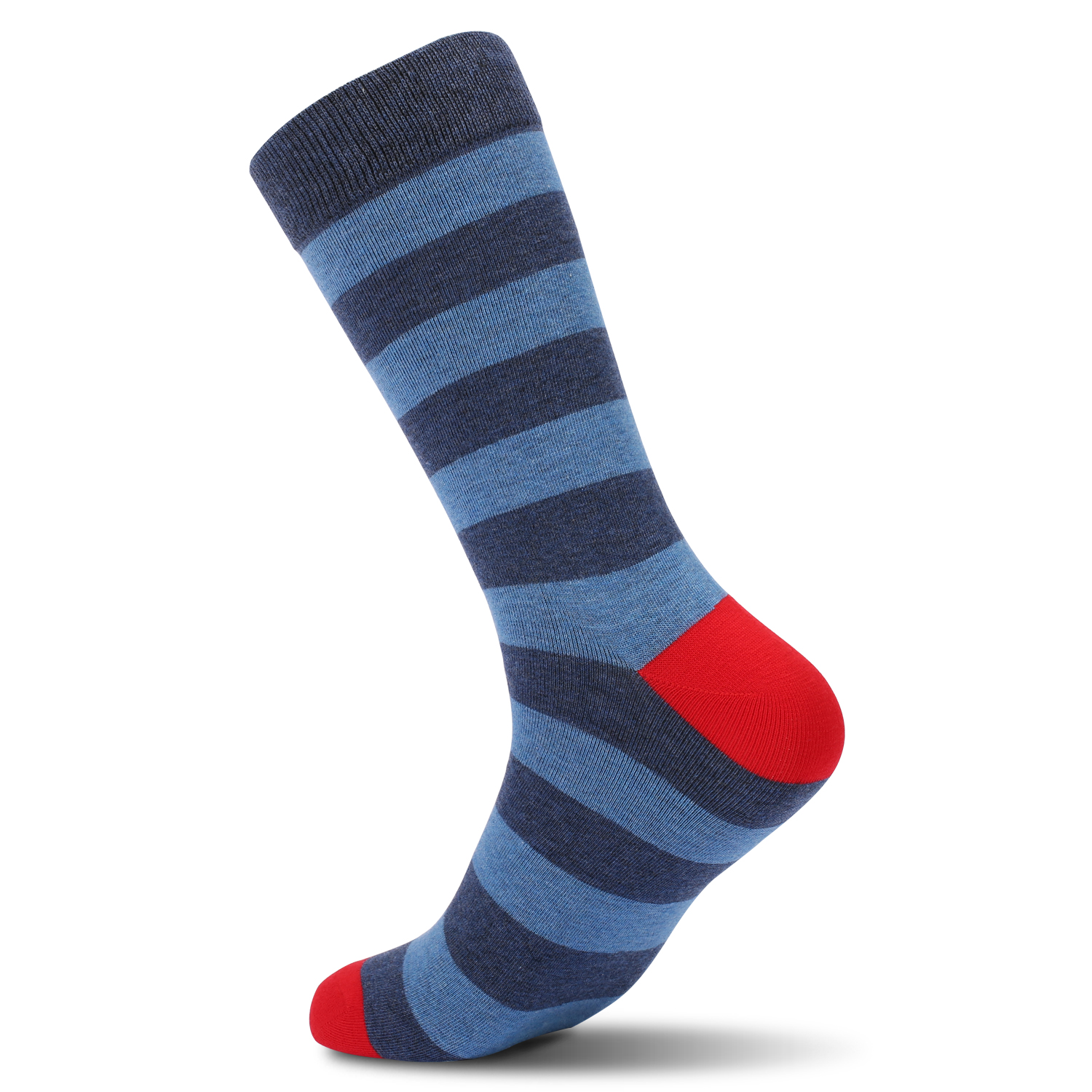 5Pairs Mens Fun Dress Socks, P - Cotton Crew Sock Pack avaliação e preço