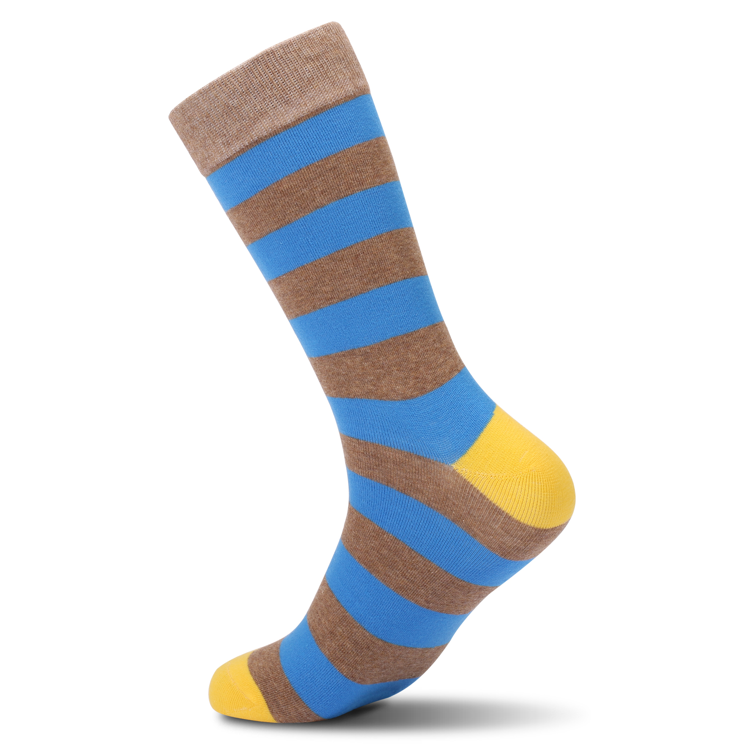 5Pairs Mens Fun Dress Socks, P - Cotton Crew Sock Pack avaliação e preço