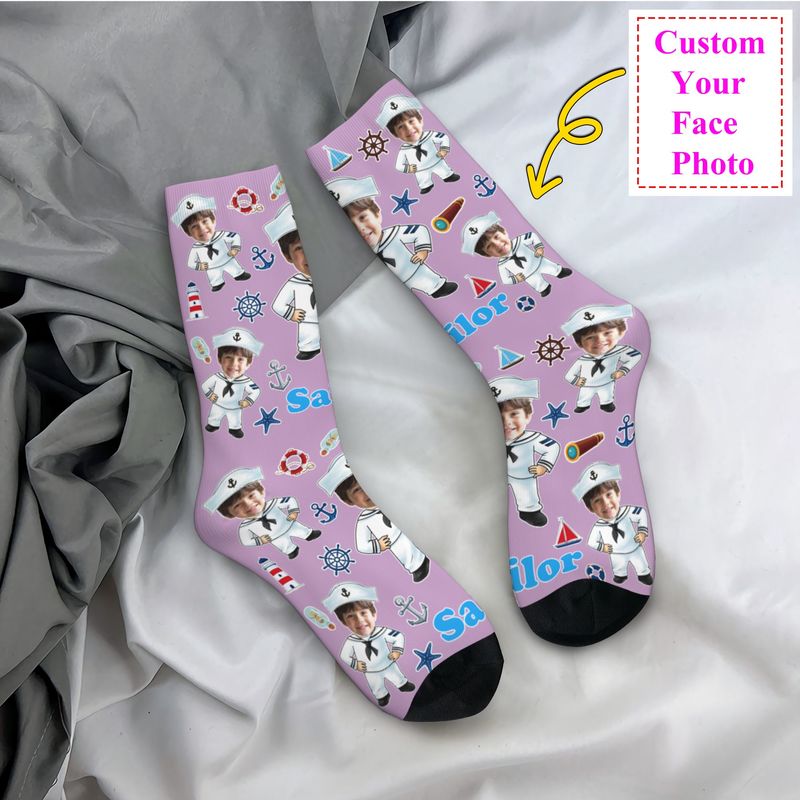 Funny Sailor Nautical Captain  - Dress Sock Men avaliação e preço
