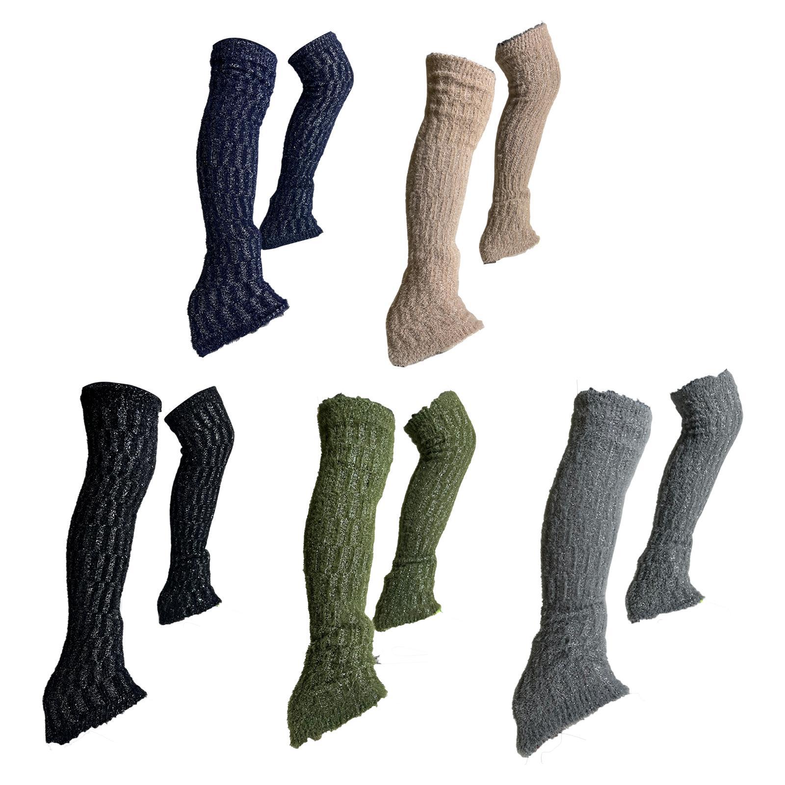 Ice Figure Skating Leg Warmers - Thermal Sock Winter avaliação e preço