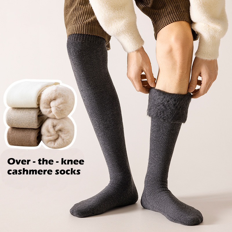 Men's Thermal Over The Knee So - Thermal Sock Winter avaliação e preço