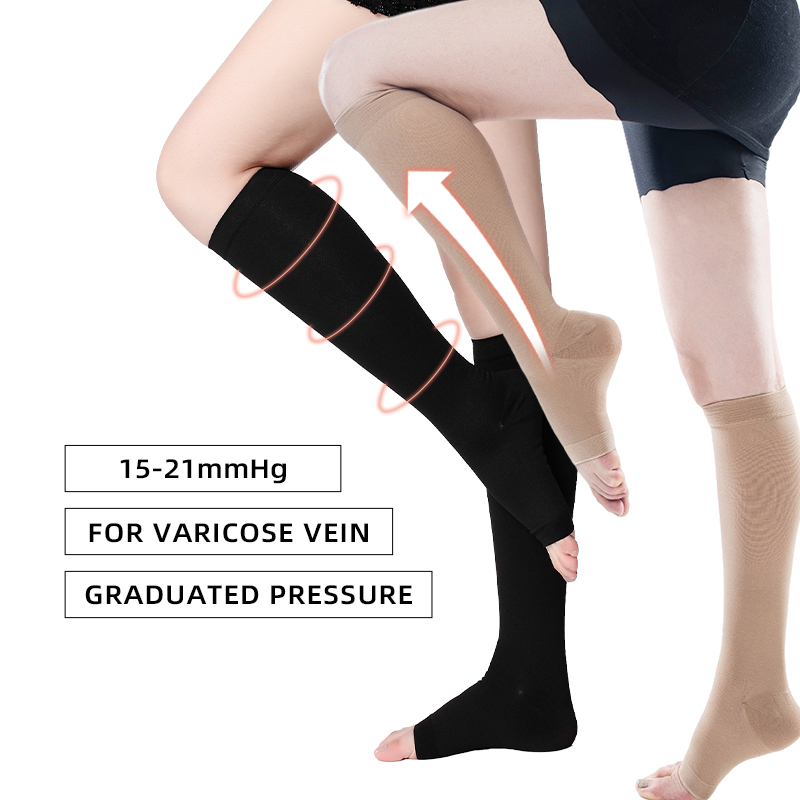 S-5XL 2pcs/Pair Medical Compre - Compression Sleeve Calf avaliação e preço