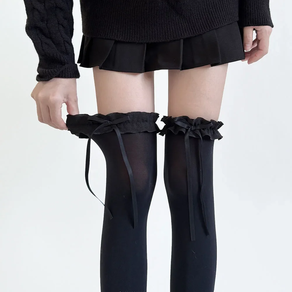 1Pair Spring Summer Women Stoc - Knee High Sock Women avaliação e preço